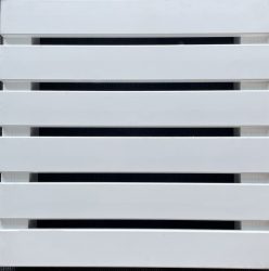 Aluminium Horizontal Slat custom garage doors material